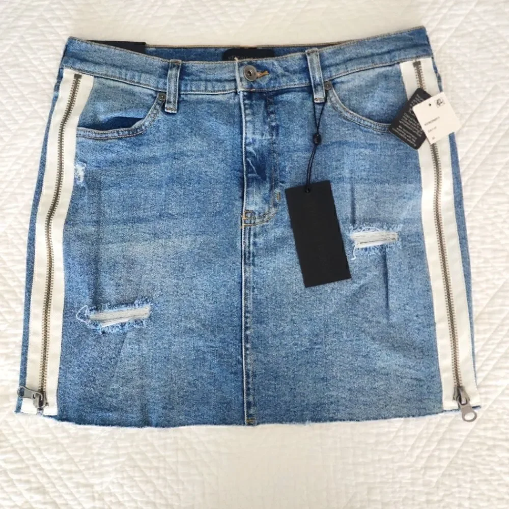 Kendall and Kylie denim mini skirt new with tags